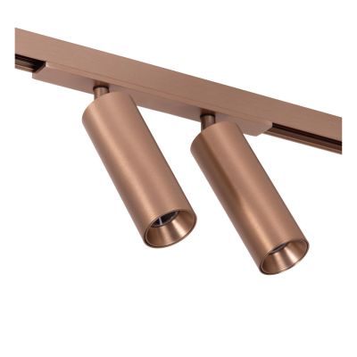 Lucide Premium LINIAL MOXX - 1-Circuit lighting system/ Smart Rail Lighting - Smart - 48V Track - 2xLED -Champagne